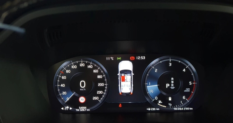 Volvo XC 60 cena 179900 przebieg: 54994, rok produkcji 2020 z Wysokie Mazowieckie małe 191
